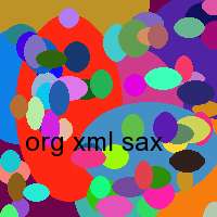 org xml sax